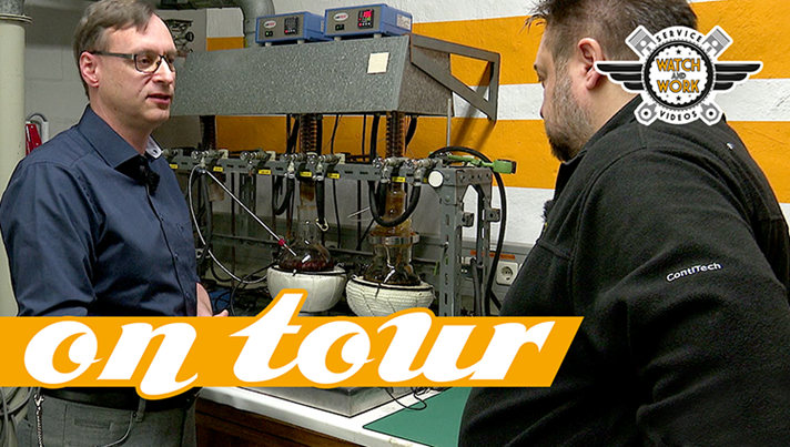 On Tour – Nel laboratorio di prova