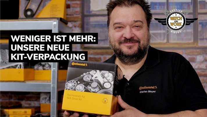 Know-how – Verpackung Zahnriemen Kit mit Wasserpumpe