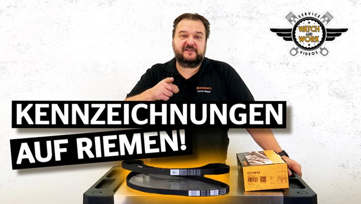 Know-how – Kennzeichnungen auf Antriebsriemen