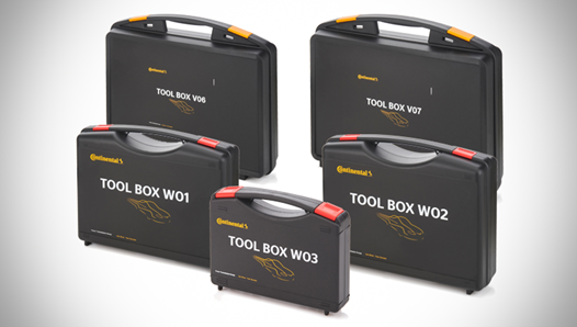 V06, V07, W01, W02, W03: Raskaan työn helpottaminen - Viisi uutta Tool Box -sarjaa
