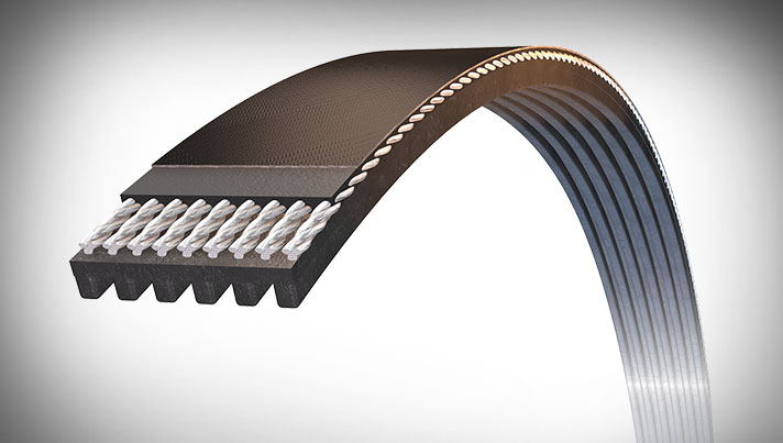 Continental OE Technology Series 4070689 7-Rib 68.9 Multi-V Belt 68.9 Multi-V Belt Continental ContiTech 